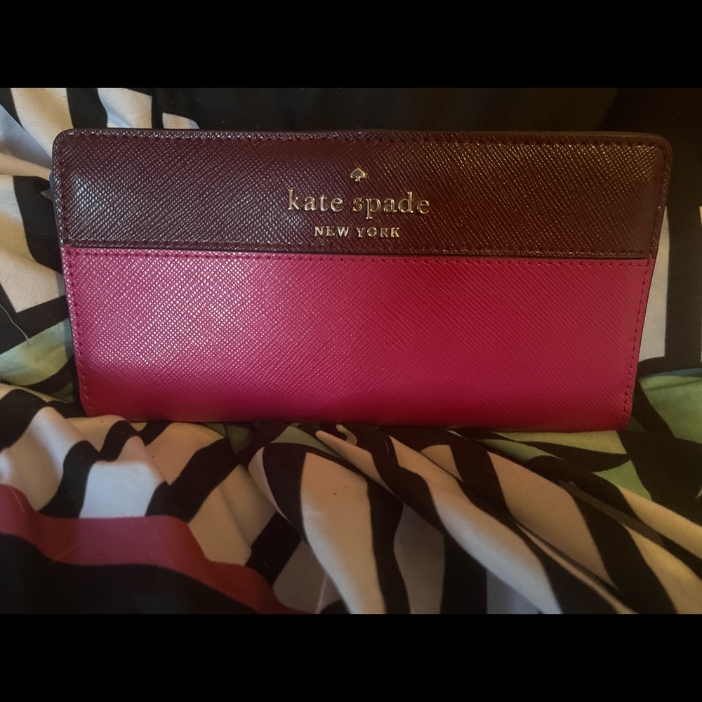 Kate spade colour block slim billfold wallet - Picture 5 of 6
